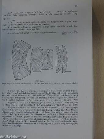 Optikai műszerek elmélete és gyakorlata II/2. (töredék)