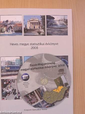 Heves megye statisztikai évkönyve 2008 - CD-vel