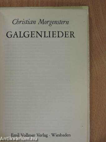 Galgenlieder