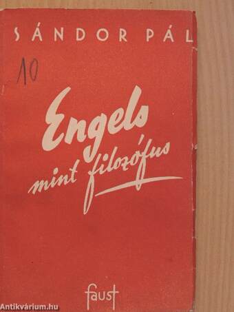 Engels mint filozófus