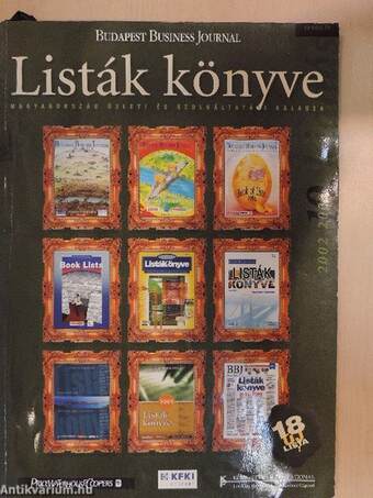 Listák könyve 2002-2003.