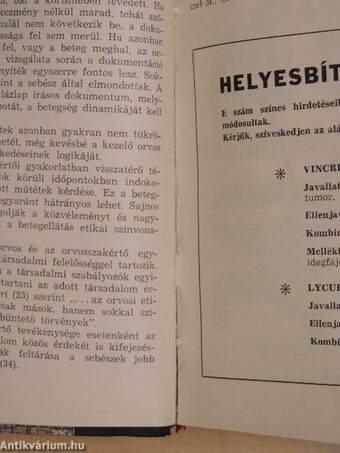 Orvosi Hetilap 1978. január-december I-II.