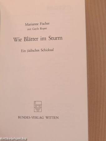 Wie Blätter im Sturm