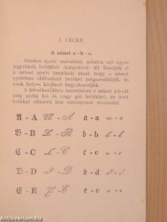 Schidlof gyakorlati módszere - Német 1-10. füzet