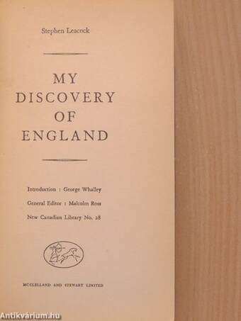 My Discovery of England