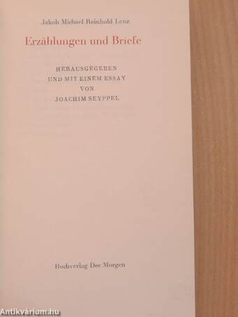 Erzählungen und Briefe