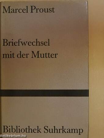 Briefwechsel mit der Mutter