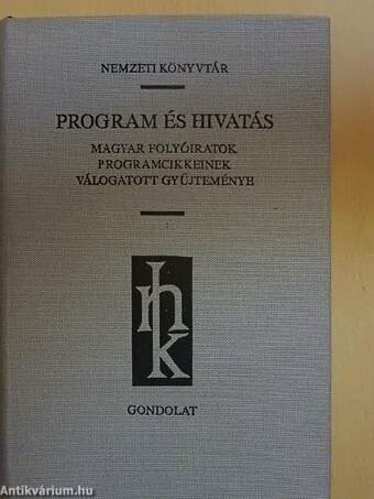 Program és hivatás