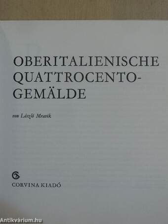 Oberitalienische quattrocento-gemälde