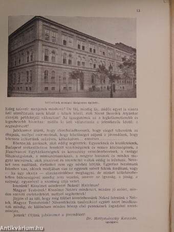 A Pannonhalmi Szent Benedek-rend Budapesti Katolikus Szent Benedek Reálgimnáziumának Értesítője az 1932-33. iskolai évről