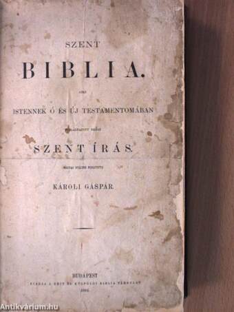 Szent Biblia