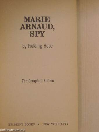 Marie Arnaud, spy