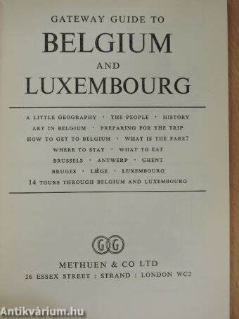 Gateway Guide to Belgium and Luxembourg