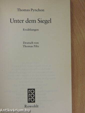 Unter dem Siegel