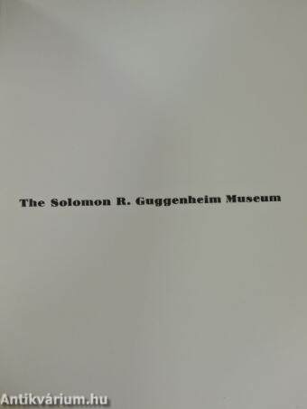 The Solomon R. Guggenheim Museum