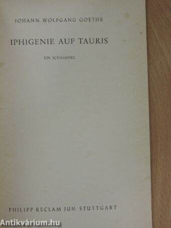 Iphigenie auf Tauris