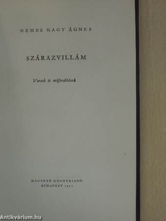 Szárazvillám