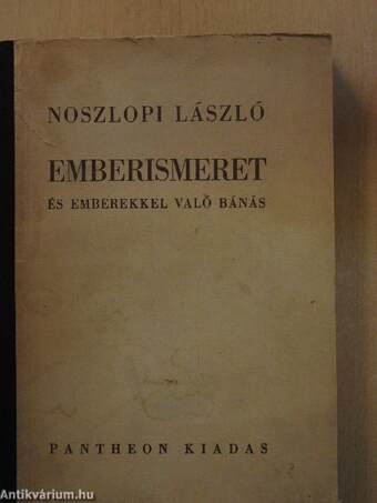 Emberismeret és emberekkel való bánás