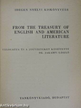 From the Treasury of English and American Literature