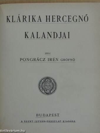 Klárika hercegnő kalandjai