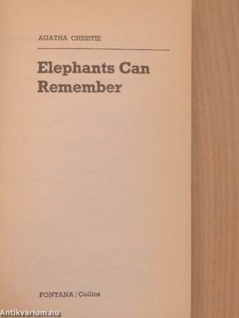 Elephants Can Remember