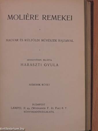 Moliére remekei I-II.