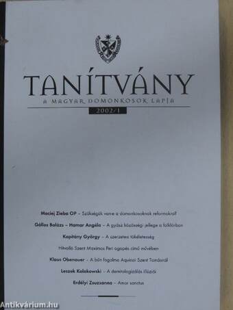 Tanítvány 2002/1.