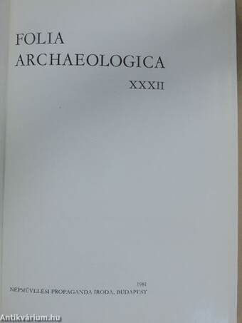 Folia Archaeologica XXXII.