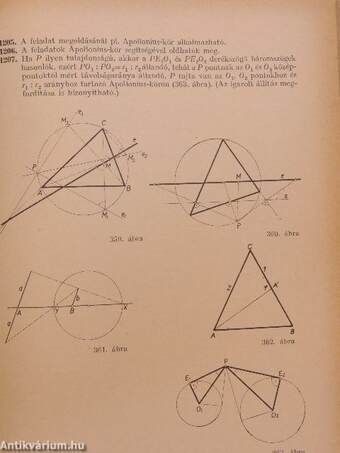 Geometriai feladatok gyűjteménye