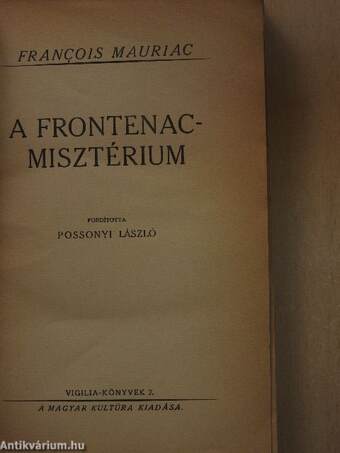 A Frontenac-misztérium