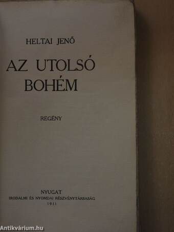 Az utolsó bohém