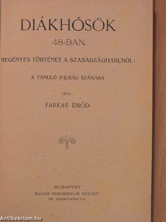 Diákhősök 48-ban