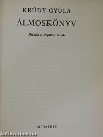 Álmoskönyv