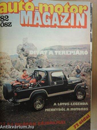 Autó-Motor Magazin 1982. január-december