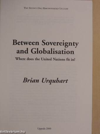 Between Sovereignty and Globalisation