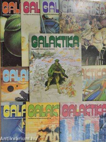 Galaktika 76-79., 81-86. (nem teljes évfolyam)