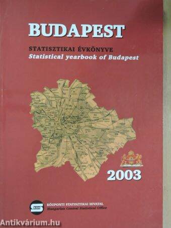 Budapest statisztikai évkönyve 2003