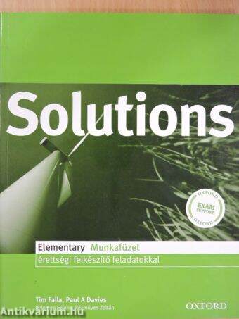 Solutions - Elementary - Munkafüzet