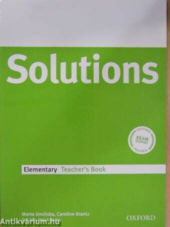 Solutions - Elementary - Teacher's Book