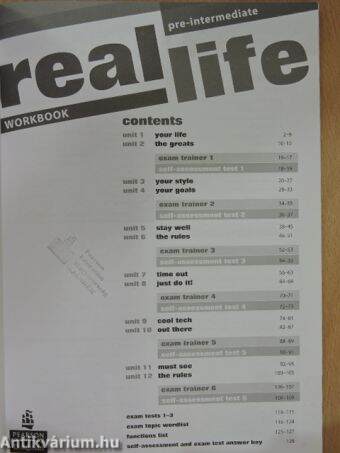 Real Life - Pre-Intermediate - Workbook - CD-vel