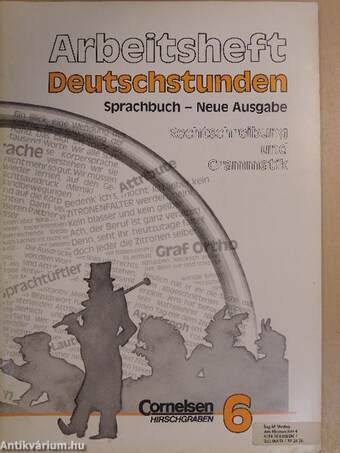 Arbeitsheft Deutschstunden - Sprachbuch