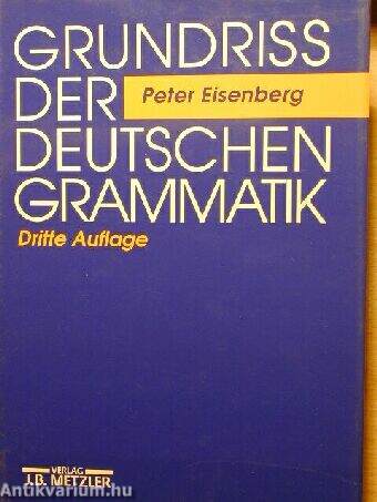 Grundriss der Deutschen Grammatik