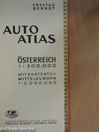 Autoatlas von Österreich