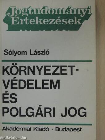 Környezetvédelem és polgári jog