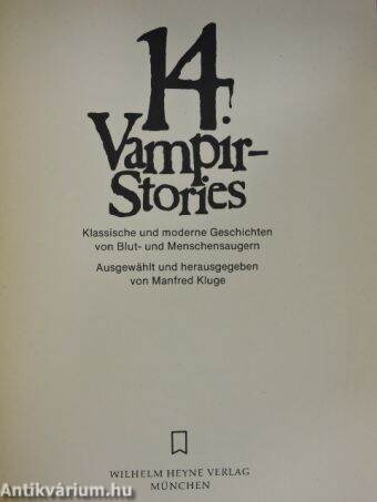 14 Vampir-Stories