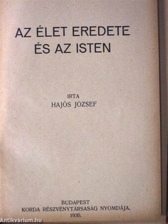 Világrend és Isten/Az élet eredete és az Isten/Ne mentegesd magad vagyis meghívó az Úr Jézus lakomájára/A negyedik parancs/Szentáldozás és szívtisztaság/Ima és gondviselés/A szentmise/Isten és a természet/Levelek egy Mária-leányhoz II.