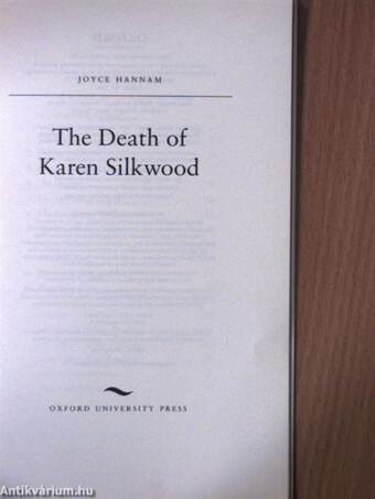 The Death of Karen Silkwood