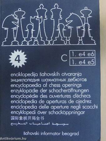 Encyclopaedia of Chess Openings C