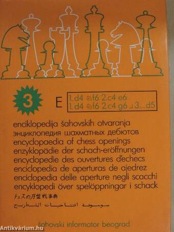 Encyclopaedia of Chess Openings E