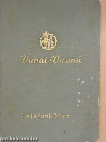 Dunai Vasmű Telefonkönyv